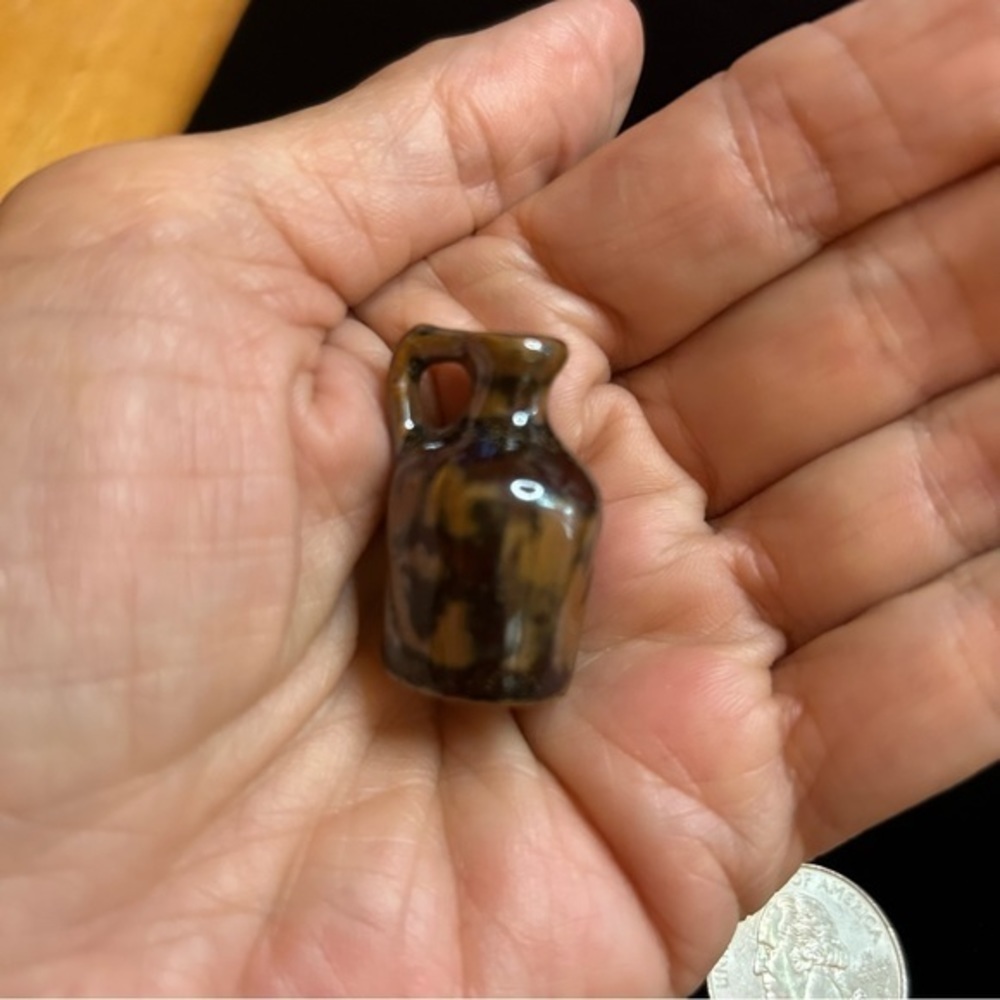 Tiny Mini Pendant Jug 🤎